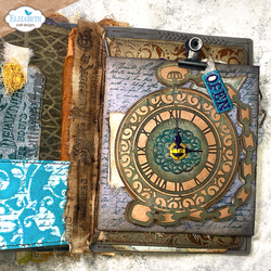 Elizabeth Craft Designs Art Journal Specials stanssi Gentleman's Timepiece