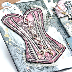 Elizabeth Craft Designs Art Journal Specials stanssi Laced Up