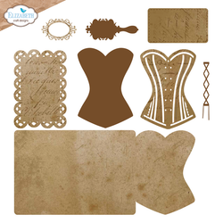 Elizabeth Craft Designs Art Journal Specials stanssi Laced Up