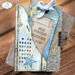 Elizabeth Craft Designs Art Journal Specials stanssi Playful Grunge