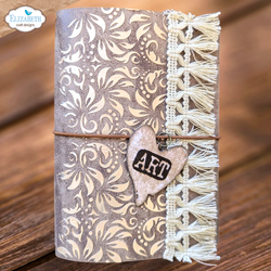 Elizabeth Craft Designs sapluunat Mr. & Mrs. Journal Stencils 7