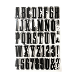 Elizabeth Craft Designs leimasin Bold Alphabet