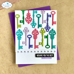 Elizabeth Craft Designs stanssi Postage, Arches & Keys
