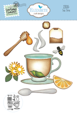 Elizabeth Craft Designs stanssi Tea Time