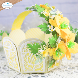 Elizabeth Craft Designs stanssi Spring Awakening, Decorative Dimensional Basket