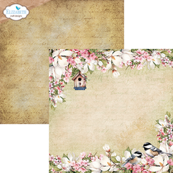 Elizabeth Craft Designs Spring Blossom -paperipakkaus, 12
