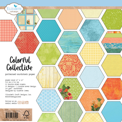 Elizabeth Craft Designs Sunny Days -paperipakkaus, 12