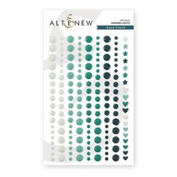 Altenew Aqua Island Enamel Dots -tarrat
