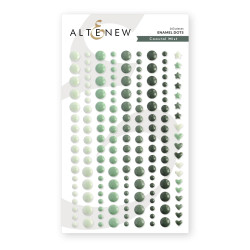Altenew Coastal Mist Enamel Dots -tarrat