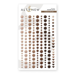 Altenew Coffee Break Enamel Dots -tarrat