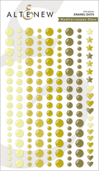 Altenew Mediterranean Glow Enamel Dots -tarrat