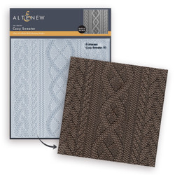 Altenew 3D kohokuviointikansio Cozy Sweater