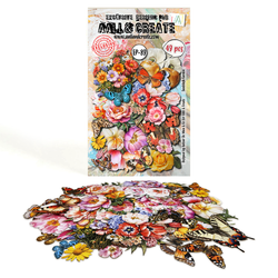 Aall & Create Ephemera die-cut leikekuvat Sunblush Garden