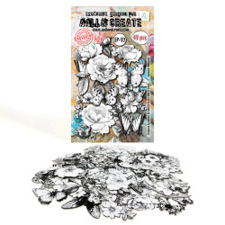 Aall & Create Ephemera die-cut leikekuvat Anemone Whispers