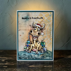 Aall & Create leimasin Moo-ry Christmas