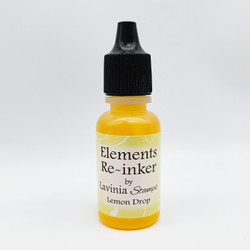 Lavinia Elements Premium Dye Ink -täyttöpullo, sävy Lemon Drop