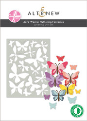 Altenew stanssi Creative Cuts,  Zero-Waste: Fluttering Fantasies