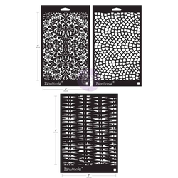 Prima Finnabair sapluunat Knots & Knits