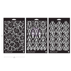 Prima Finnabair sapluunat Victorian Tiles