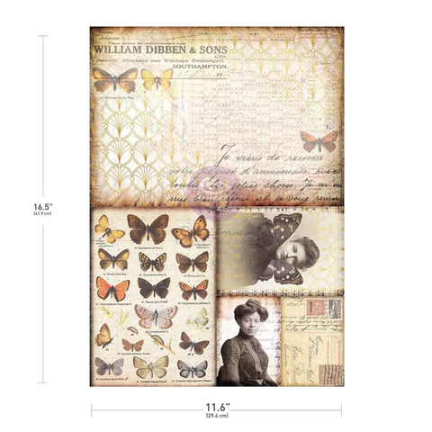 Prima Tissue -paperi Southampton Butterflies