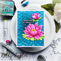 Honey Bee Stamps sapluuna Fish Net, 6