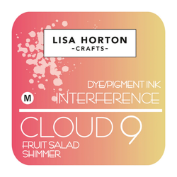 Lisa Horton Crafts Cloud 9 Interference -mustetyyny, sävy Fruit Salad Shimmer