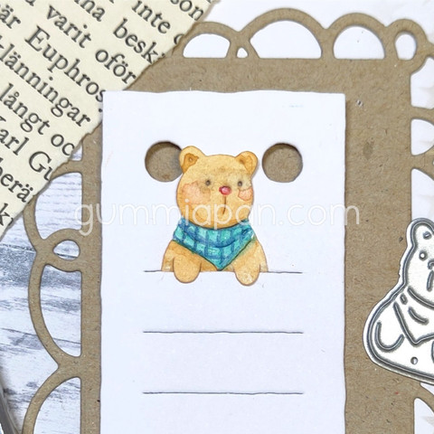 Gummiapan stanssi Teddy Topper