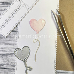 Gummiapan stanssi Heart Shaped Balloon