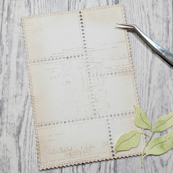 Gummiapan stanssi Postage Stamps Background Die Mod. 2