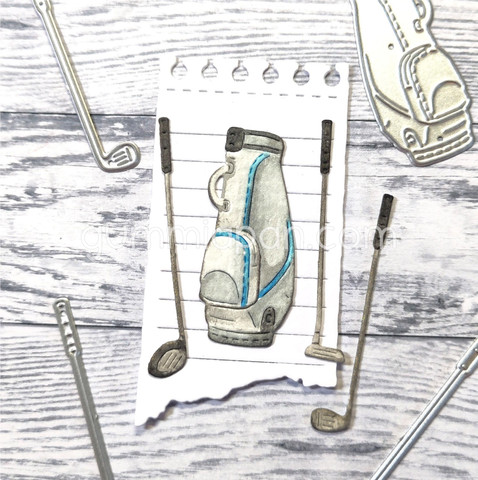 Gummiapan stanssi Golf Set