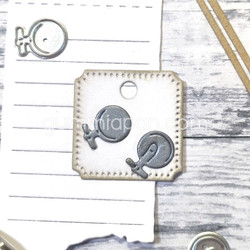 Gummiapan stanssi Cufflinks
