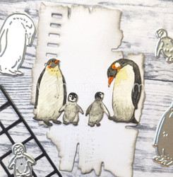 Gummiapan stanssi Penguins