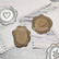 Gummiapan stanssi Wax Seals