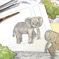 Gummiapan stanssi Elephant