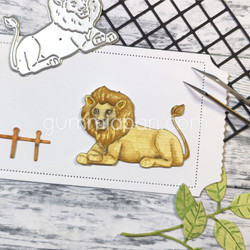 Gummiapan stanssi Lion
