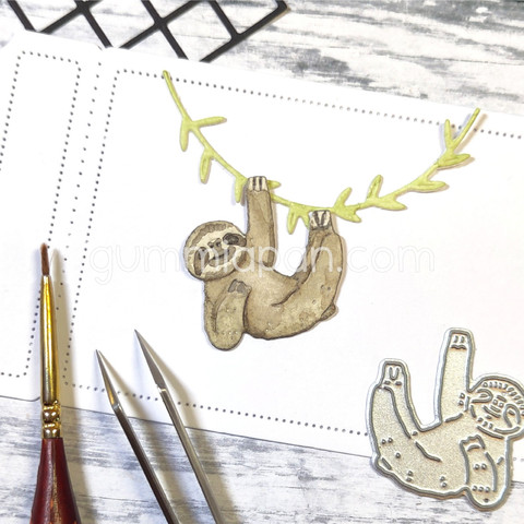 Gummiapan stanssi Sloth