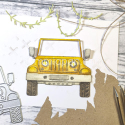 Gummiapan stanssi Jeep