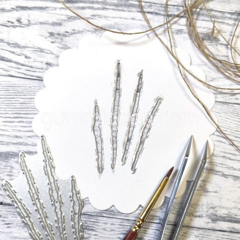 Gummiapan stanssi Claw Marks