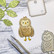 Gummiapan stanssi Owl
