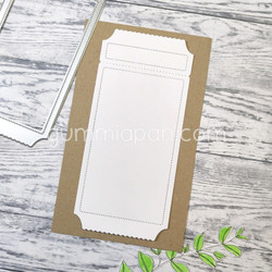 Gummiapan stanssi Slimline Ticket