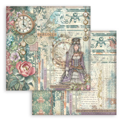 Stamperia paperipakkaus Gardens of Time, 8