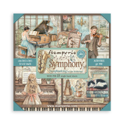 Stamperia paperipakkaus Symphony Maxi, 12
