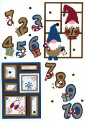 Berrie's Beauties Gnomie Holidays stanssi Gnomies