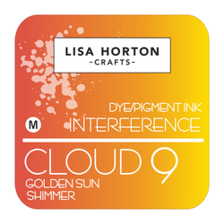 Lisa Horton Crafts Cloud 9 Interference -mustetyyny, sävy Golden Sun Shimmer