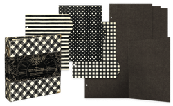 Graphic 45 Check Binder Album with Interactive Pages -albumi