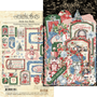 Graphic 45 Deck the Halls Chipboard Tags & Frames -leikekuvat