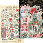 Graphic 45 Deck the Halls Ephemera -leikekuvat