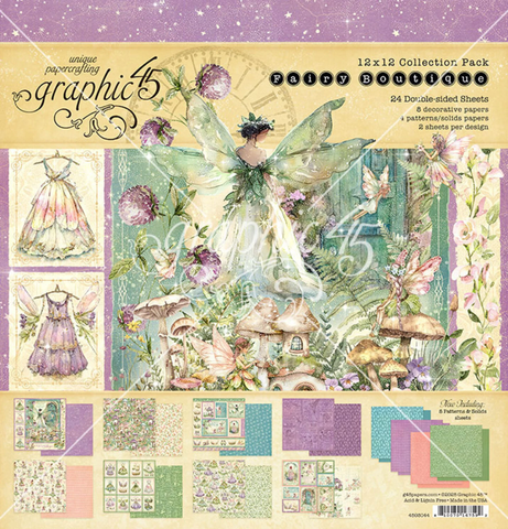 Graphic 45 -paperipakkaus Fairy Boutique, 12