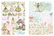 Graphic 45 Rub-On siirtokuvat Fairy Boutique
