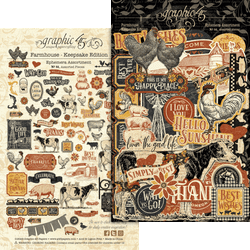 Graphic 45 Farmhouse Keepsake Edition -setti